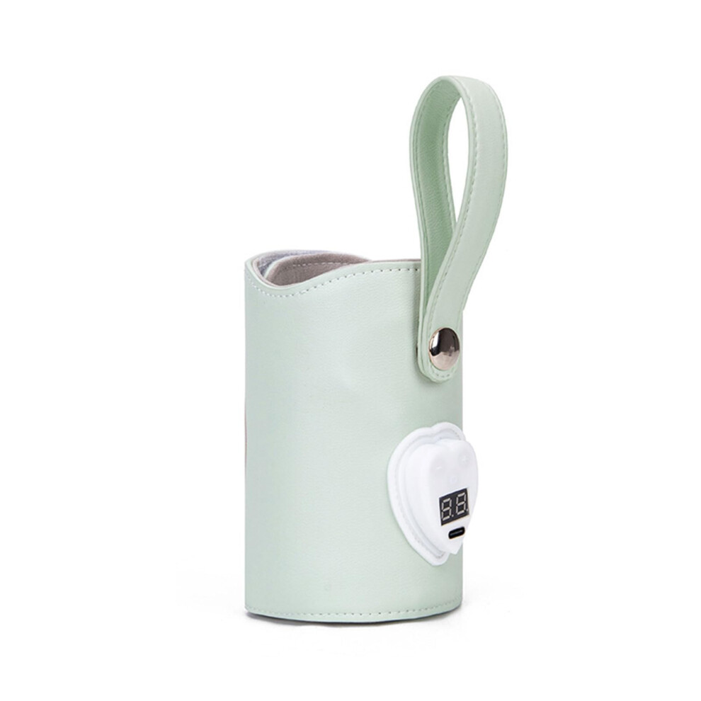 USB Bottle Warmer with Thick Insulating Sleeve, Fast Heating for Baby Milk, Travel and Car Use