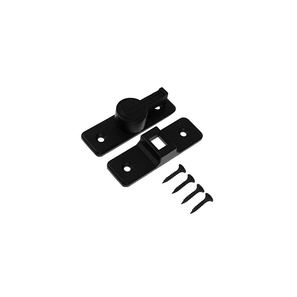 NoâDrill 90 Degree Door Latch Lock, Adhesive Barn Door Lock With RightâAngle Design For Indoor And Outdoor Use 9330225579076