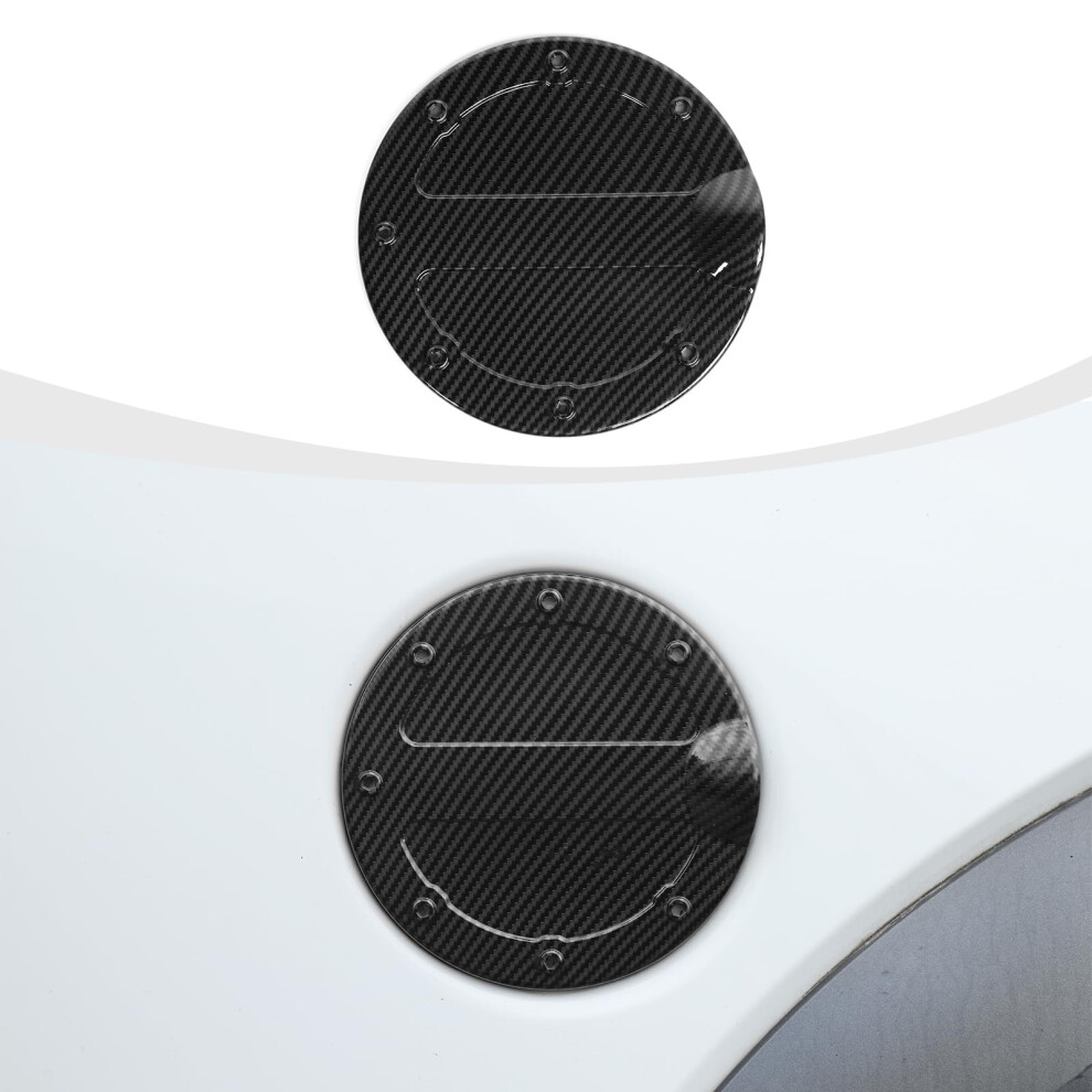 Carbon Fiber Fuel Door Cover For Ford F150 Raptor 20092014, Durable Scratchresistant Exterior Trim 9073542240884