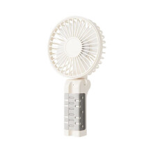 USB oplaadbare kleine koelventilator voor buitenparaplu,-Wit