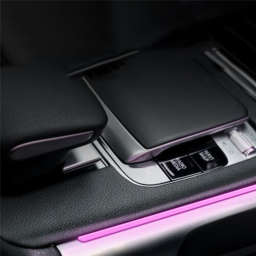 Car Interior Center Control Panel Trim Frame for   B GLA GLB EQA EQB Class 2020-2023 Shifter Bezel Cover B 2