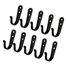 Carbon Steel Coat Hook Wall Mounted Towel Hanger Robe Hook-1