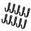 Carbon Steel Coat Hook Wall Mounted Towel Hanger Robe Hook-1 1