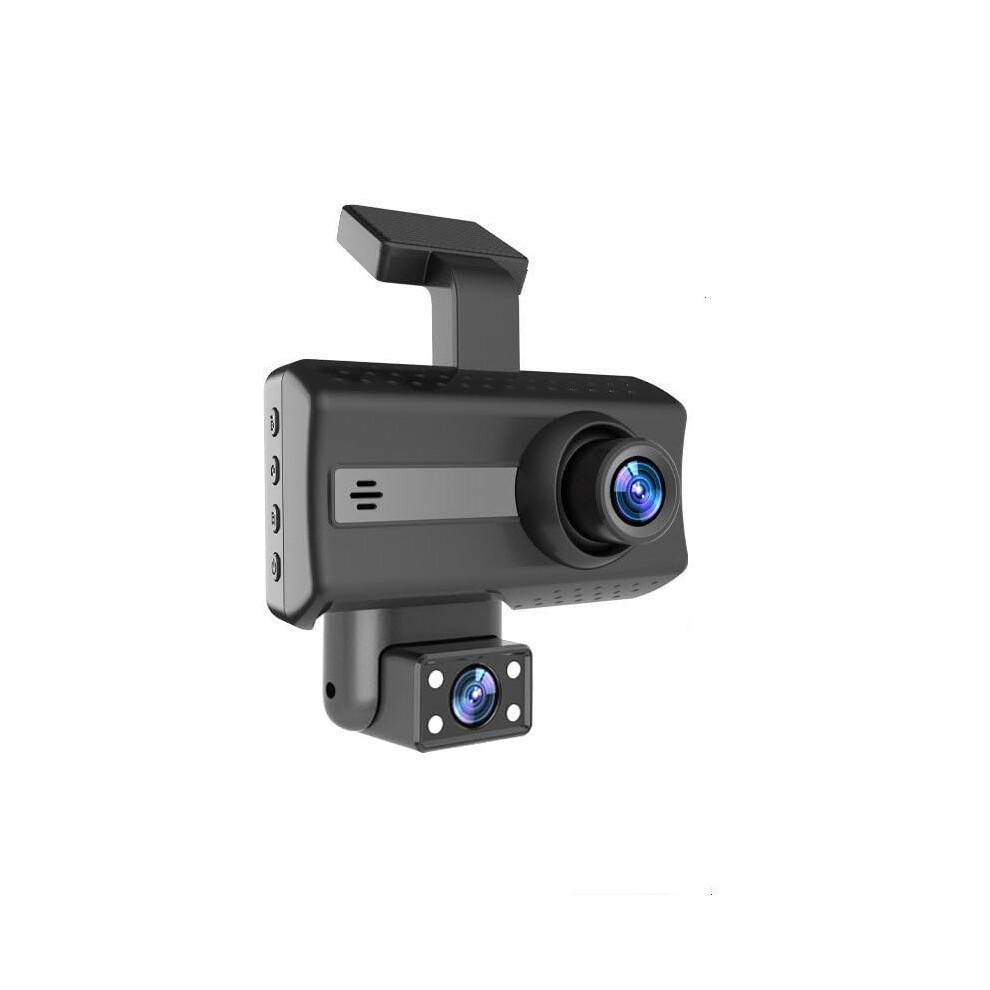 Dual Dash Cam 1080P Front And Inside Camera With Night Vision, Gsensor, Loop Recording, 3ÂInch Display 9330225579397