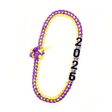 Unisex herdenkingsmunt gevlochten koord Lanyard met-PY