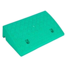 NonSlip Modular Plastic Car Ramps for Driveway or Garage, Easy Installation, Green 50x27x13CM