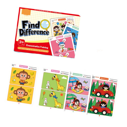 Visual Discrimination Training Cards Set-64 pages of cards in