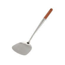 ŁOpatka do Woka, 17-Calowa łOpatka do Woka, łOpatka do Woka Ze Stali Nierdzewnej