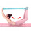 Yoga Strap Nonelastic with 9 Loops 100cm Thick Durable 4