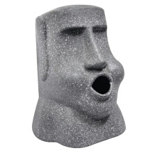 Funny Moai Statue Tissue Box Holder, Retro Resin Decorative Tissue Box Cover for Home Décor