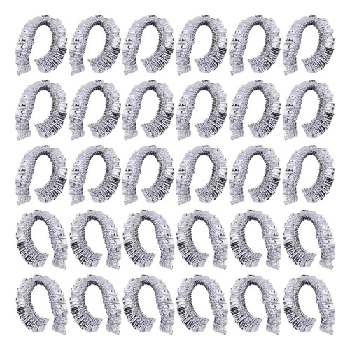 30 x elastische Lebensmittelabdeckungen aus Aluminiumfolie,-40cm