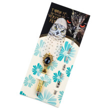 Traditional European Feather Dip Pen Quill Writing Ink Pen-04