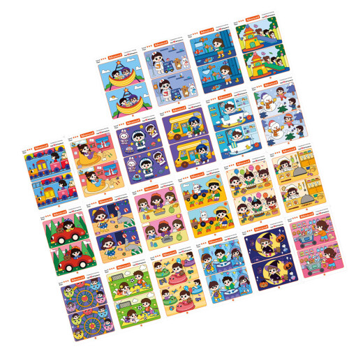 Large Size Observation Skill Building Cards For-Premium 22page