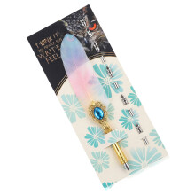 Elegante artistieke veren kroontjespen Quill schrijven-02