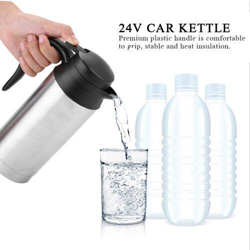 Ηλεκτρικός βραστήρας αυτοκινήτου 750ml24V, φορητός βραστήρας από ανοξείδωτο χάλυβα 1