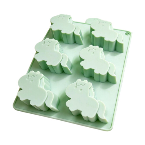 Horse Shape Silicone Molds For Making Ice Chocolate-Light Green