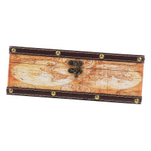 Vintage Wooden Tissue Box Holder with Solid Wood Construction for Home Decor Office Car and Hotel