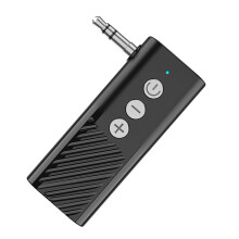 3in1 Bluetooth 5.3 Audio Adapter Transmitter Receiver with AUX, Low Latency Wireless for TV, Car, Speakers