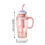 Water Bottle Half Gallon Leak-Proof with Straw and Handle 5