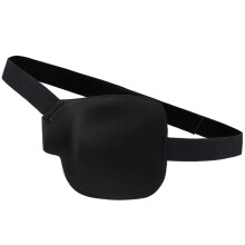 3D Adjustable Eye Patch for Adults and Kids Left Eye Cover with Soft Breathable Padding for Amblyopia