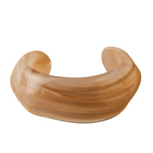 Playful Freeform Design Comfortable Wear Acrylic Bracelet-3