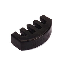 Heavy Rubber Violin Practice Mute with Noise Reduction Design, Quick Bridge Installation for Beginners and Professionals