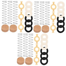 3 Sets Trumpet Kit with Felt Washers and Cork Pads, Precision Valve Maintenance Tools for LongTerm Use