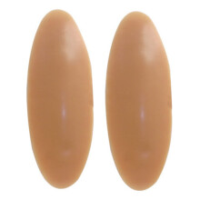 1 Pair Self Adhesive Silicone Leg Pads Calf Shaper for Women Reusable Natural Texture 0.5cm Thick