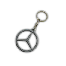 Emblemă breloc, accesoriu de 45 mm pentru Mercedes Benz gri M
