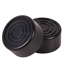 Guitar Pedal Footswitch Toppers 2PCS Black – Slip‑Resistant Enlarged Caps for Guitar Effects Pedals