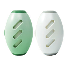 Reusable Silicone Lint Roller Pet Hair Remover, Washable Reusable Design for Clothes Sofa Bed (Green White)