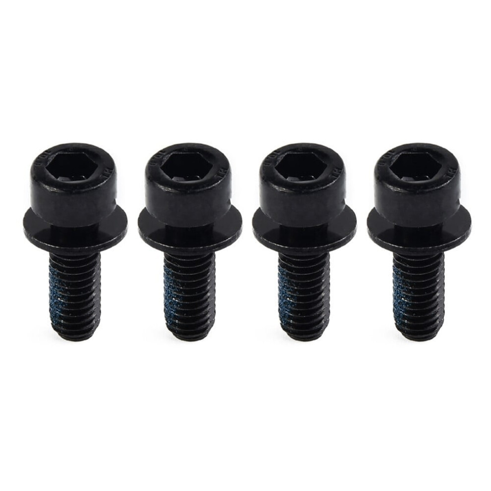 Damifu 4Pcs Bicycle Hydraulic Disc Brake Caliper Bolts Bike M6 Screws 9301715226305