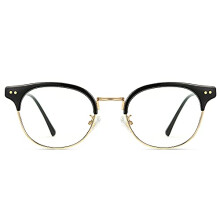 Blue Light Blocking Glasses for Women, Round Anti Glare Computer Eyewear with Lightweight Frame