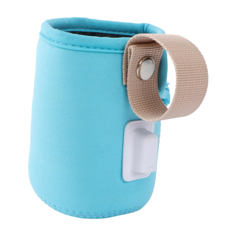 Portable Bottle Warmer USB Powered Baby Milk Heater for Travel Car Use with Insulated Thermostat Control