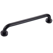 40cm Black Aluminum Grab Bar for Bathroom Shower Toilet, AntiSlip Ergonomic Handrail for Elderly