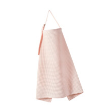 Pink Lightweight Cotton Nursing Cover for Breastfeeding Mothers – Breathable Multipurpose Wrap for Baby Feeding