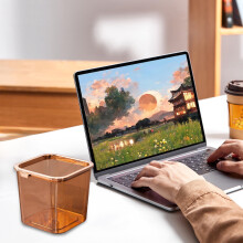 YLOMAY Portable Trash Can for Home Office Dormitory