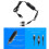 USB Adjustable Power Cable 5V to 12V with LED Display, MultiTip Step Up Down Converter 130cm 2