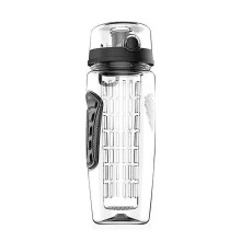 Fruktinfuser vannflaske 32 oz juice shaker sport med vippelokkgrep