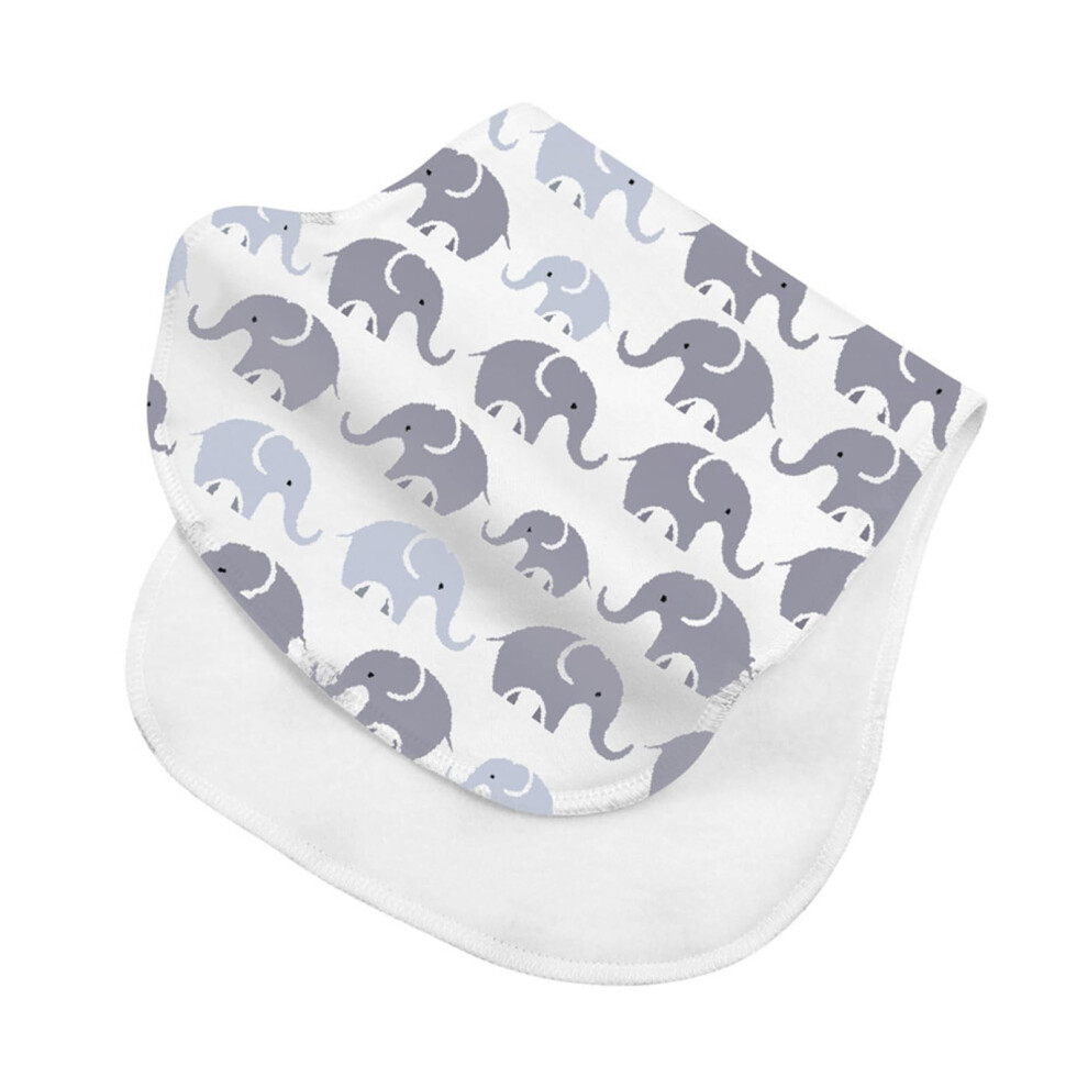 Soft 2Layer Absorbent Baby Burp Cloth for Newborns Feeding and Travel, Unisex Gift Style
