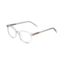 Cat Eye Reading Glasses +0.00 Clear Crystal Frame with Silver Glitter Accent Unisex Fashion Eyewear