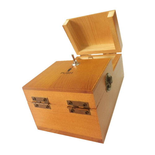 Useless Box Fully Assembled Leave Me Alone Machine Funny Desktop Gadget SelfTurning Off Gift Idea 2