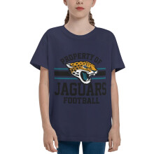 JJ_Jaguars kortärmad tröja för barn, fotbollslagslogotyp, för fans