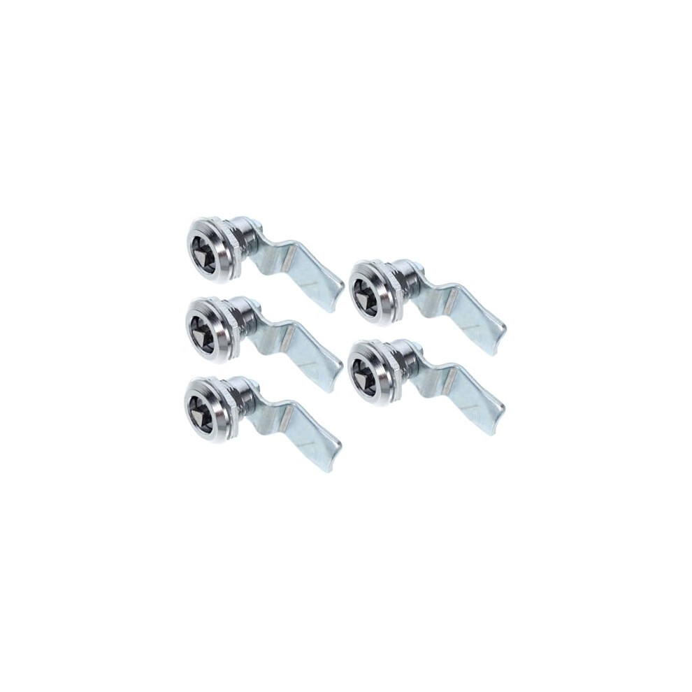 5Pcs Zinc Alloy Triangle Key Cabinet Lock Set, Durable Secure Locking System For File Cabinets And Electrical Enclosures 9073542243779