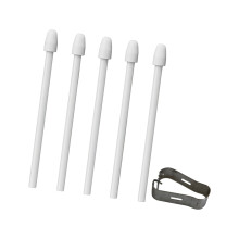 Pack Of 5 Replacement Nibs For Digital Pen Smooth Drawing-White
