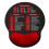 Mouse Pad PU Sponge Mousepad With Ergonomic Wrist Support-Red 1