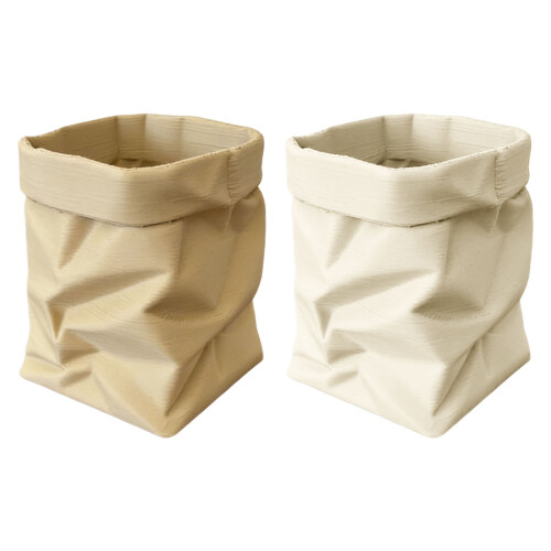 Nachhaltiger Stiftständer aus recycelten Materialien,-khaki 1