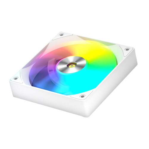 ARGB Computerkastventilator 12 cm 2000 RPM Hoge snelheid-Wit