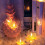 Libellen lichtslinger 3 meter, 20 LED's, koperdraad 2
