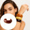 Gradient Color Circular Open Ended Statement Bangle Bracelet-6 3